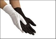 Sure Grip Long-Wristed Cotton Marching Glove Small White, Per Dozen